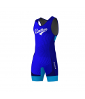 ANTHRAX ULTRA PRO WRESTLING SINGLET - Dark Blue
