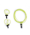 Elastic Bungee Cords Set - Fluorescent Green