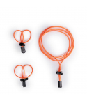 Elastic Bungee Cords Set - Orange
