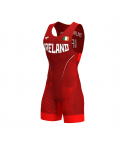 Wrestling Singlet - Ireland - Red