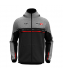 Zip Hoody Windstopper - Black & Grey - MACDEV