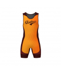 ANTHRAX ULTRA PRO WEIGHTLIFTING SINGLET - ΆΝΔΡΕΣ - ΠΟΡΤΟΚΑΛΊ & ΚΑΦΈ