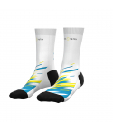 Sport Socken - Weiß Blau - PADEL MATCH