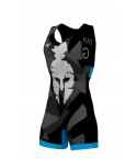 Wrestling Singlet - N1 Schwarz