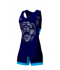 Ringen Singlet - N4 Blau