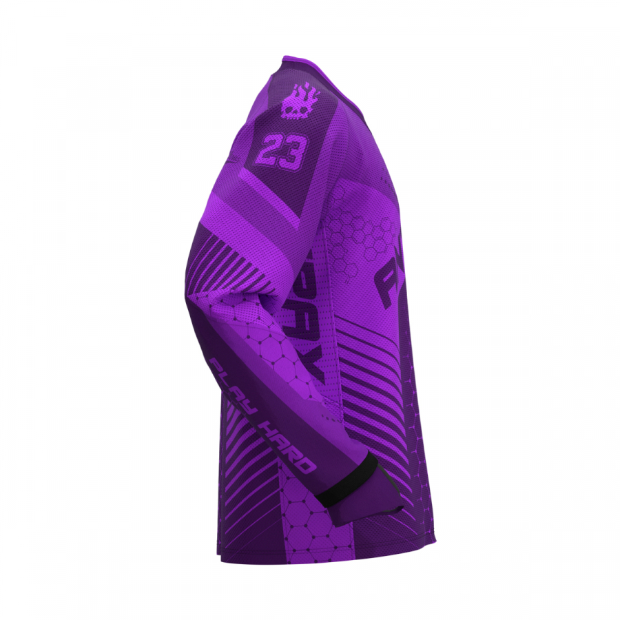 【希少】インディアンス　ベースボール　ユニフォーム　リバーシブル Messiah Jersey - Carbon Molecule Purple