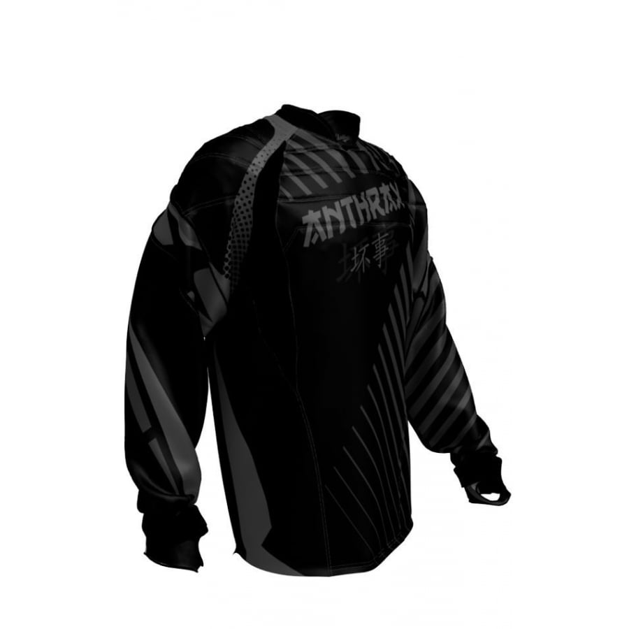 トップス XXL  everyone JERSEY BLACK TRACK Evil Black - Low Gravity Jersey