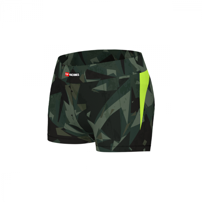 camo spandex shorts womens