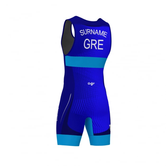 ANTHRAX ULTRA PRO WRESTLING SINGLET - Dark Blue