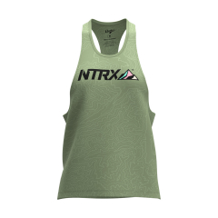 Χαλαρό Tank Top - Γυναικείο Κάθετο - Terrain - Χακί