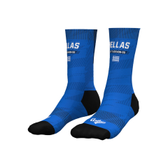 Sport Socks Blue - Greek National ITF TKD