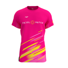 PRO-FIT T-SHIRT - Ροζ - PADEL MATCH