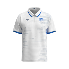 Polo t-shirt - White - Hellas 2K24