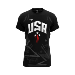 USA Masters Weightlifting - Pro-Fit t-shirt Black
