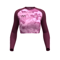 BREAST CANCER AWARENESS - LONGSLEEVE CROP TOP