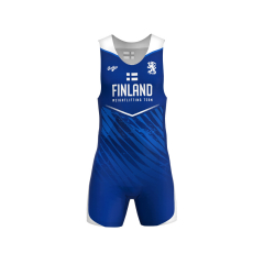 Weightlifting Men Singlet - Finland Masters Weightlifting