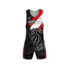 Weightlifting Men Singlet - Austria Masters Weightlifting