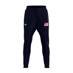 USA Masters Weightlifting - UltraLight Tracksuit Pants Navy Blue