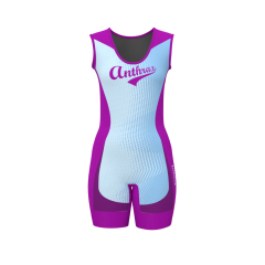 Ultra Pro Weightlifting Singlet - Women - Fuchsia