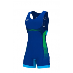 Wrestling Singlet - N10 Blue