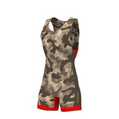 Wrestling Singlet - N11 Desert Camo