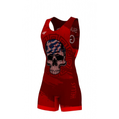 Wrestling Singlet - N7 Red