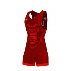 Wrestling Singlet - N9 Red