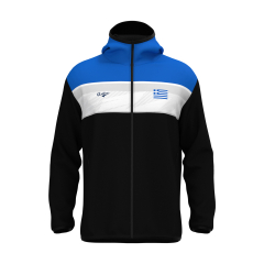 Hybrid Hoody Black - Greek National ITF TKD